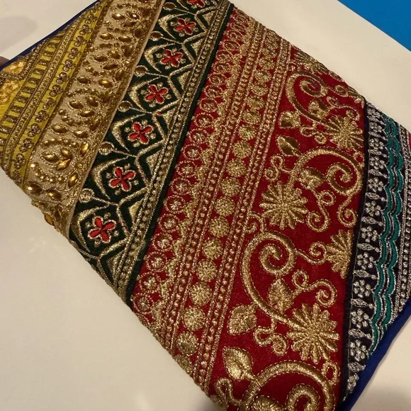 India Boutique Multicolor Embroidered Clutch $25 each - Picture 14 of 16